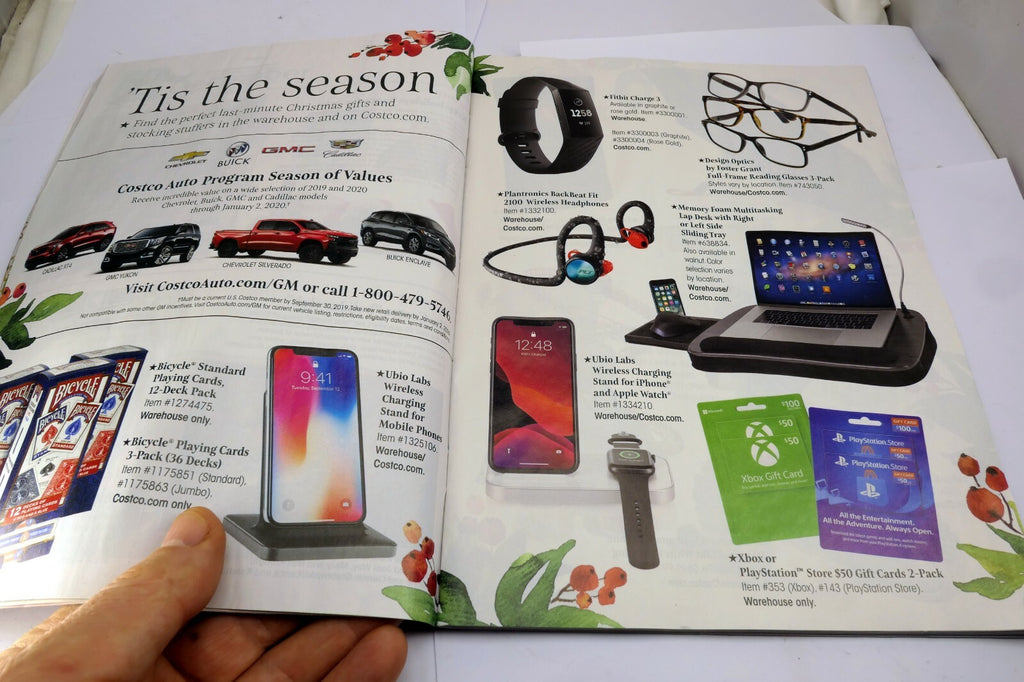 Costco Connection December 2019 Sales magazine