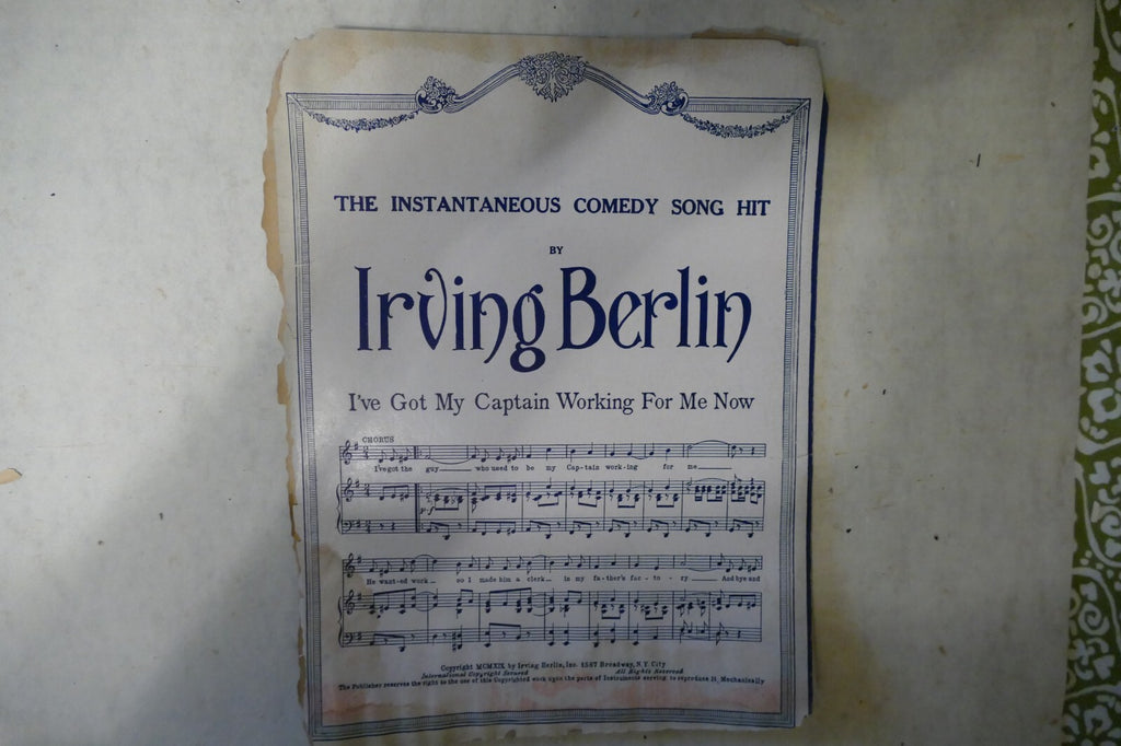 The New Moon, 1919, by Irving Berlin, Irving Berlin Inc.