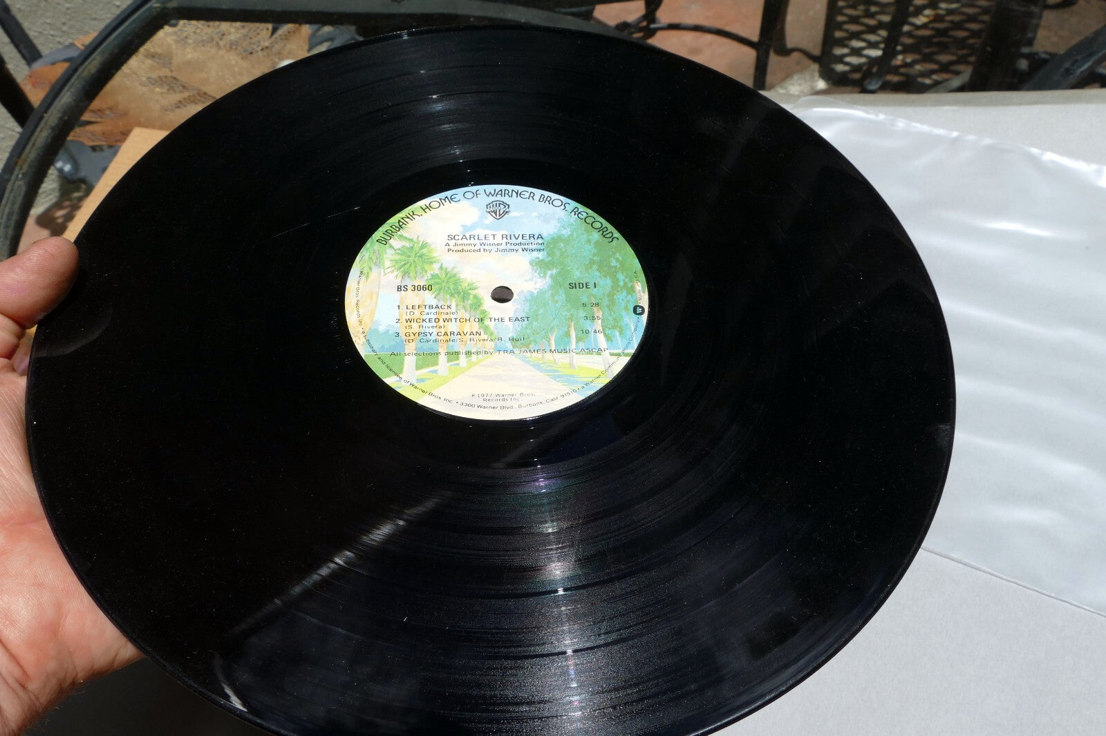 SCARLET  RIVERA - LP - Self Titled - Warner Bros. BS 3060 1979 VG