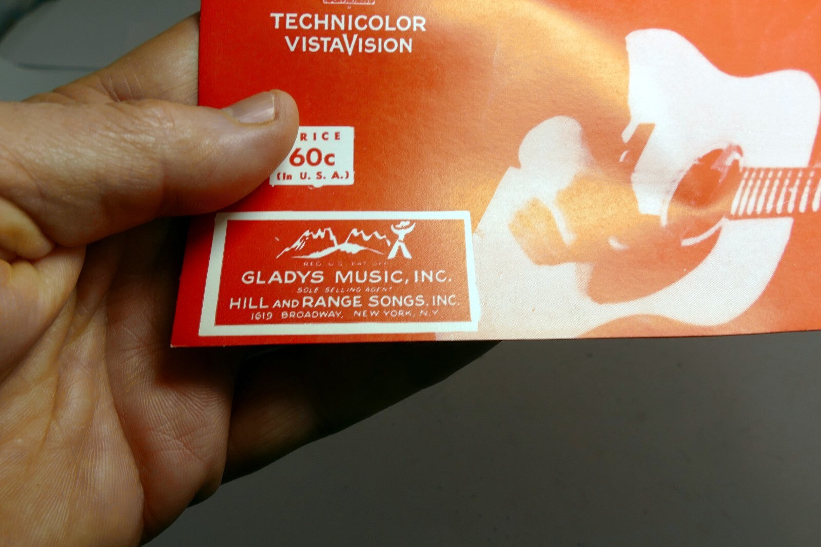 Teddy Bear by Elvis Presley Lowe Mann 1957  Sheet Music