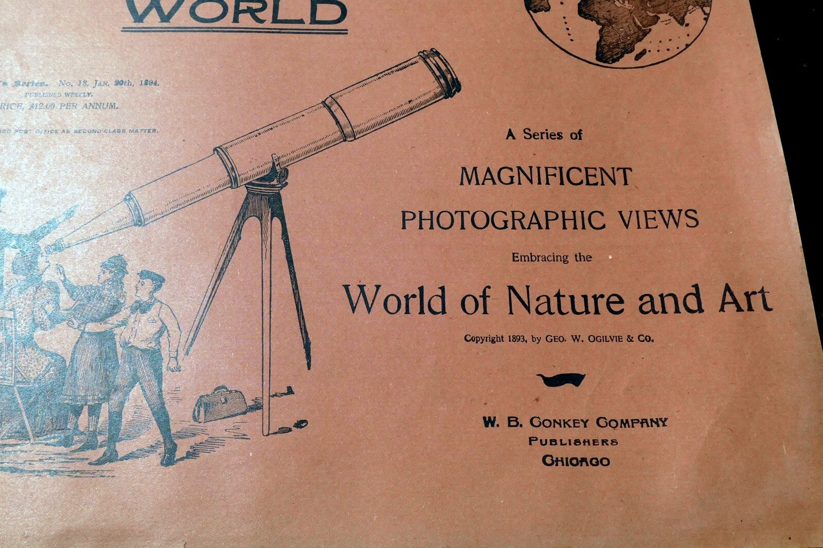 Sights and Scenes of the World - Part 13 , Photo Views of the world Jan. 1894