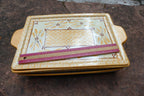 Temp-Tations Presentable Ovenware Casserole Lasagna Serving Tray w/ Lid 10X15"