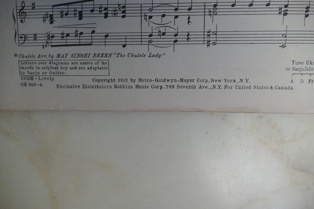 Sweet And Lovely 1931 by Gus Arnheim, Harry Tobias and Jules Lemare