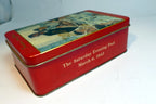Norman Rockwell Tin empty container family dinner Thanksgiving Freedom from want