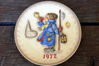 1972 Edition M. J. Hummel Annual Christmas Plate HUM265