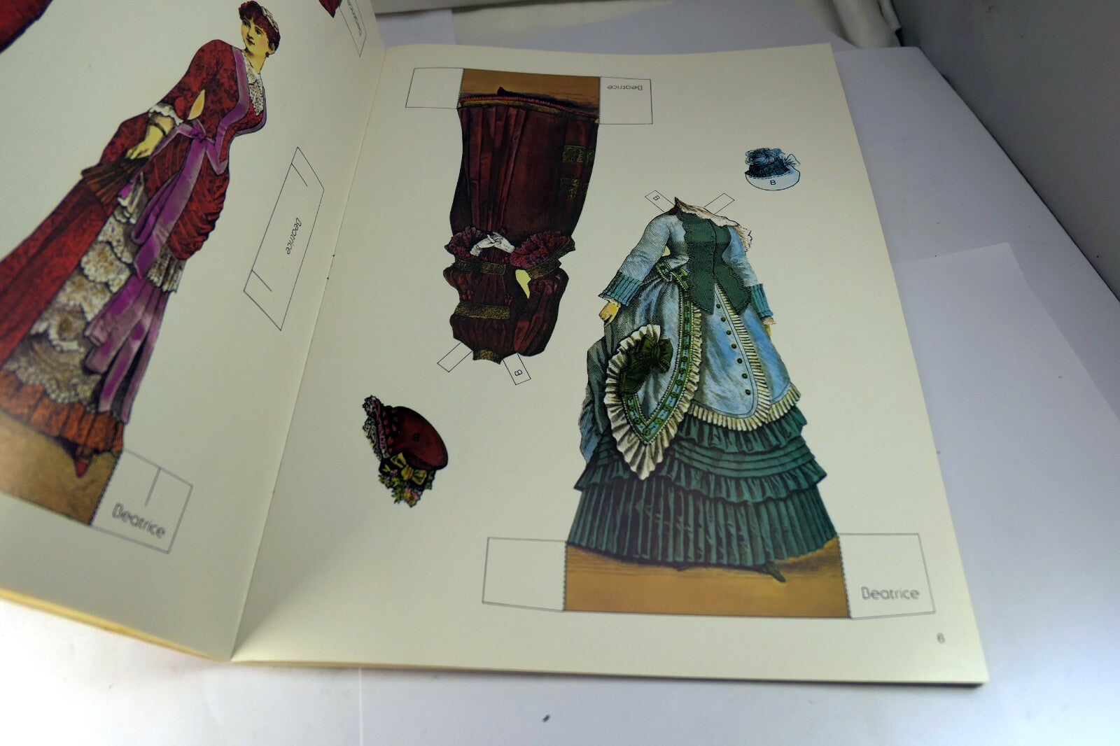 Victorian Fashion Paper Dolls from Harper's Bazar, 1867-1898 by Theodore Menten