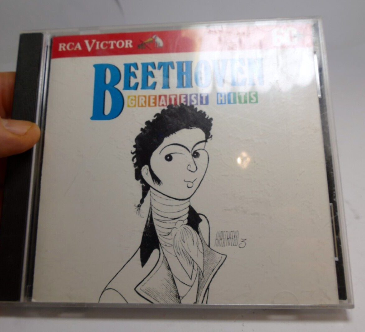Greatest hits by ludwig van beethoven (music cd, 1991) rca victor 60+ 1991 bmg