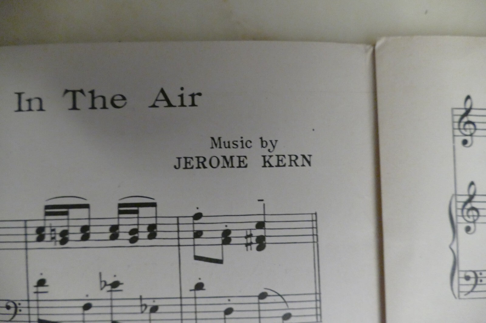 When The Spring Is In The Air1932 by Jerome Kern from "Music In The Air" musical