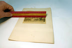Mission Contrera de la Magdalena, Mexico Signed Etching 1900's  Stefan Bunyitay