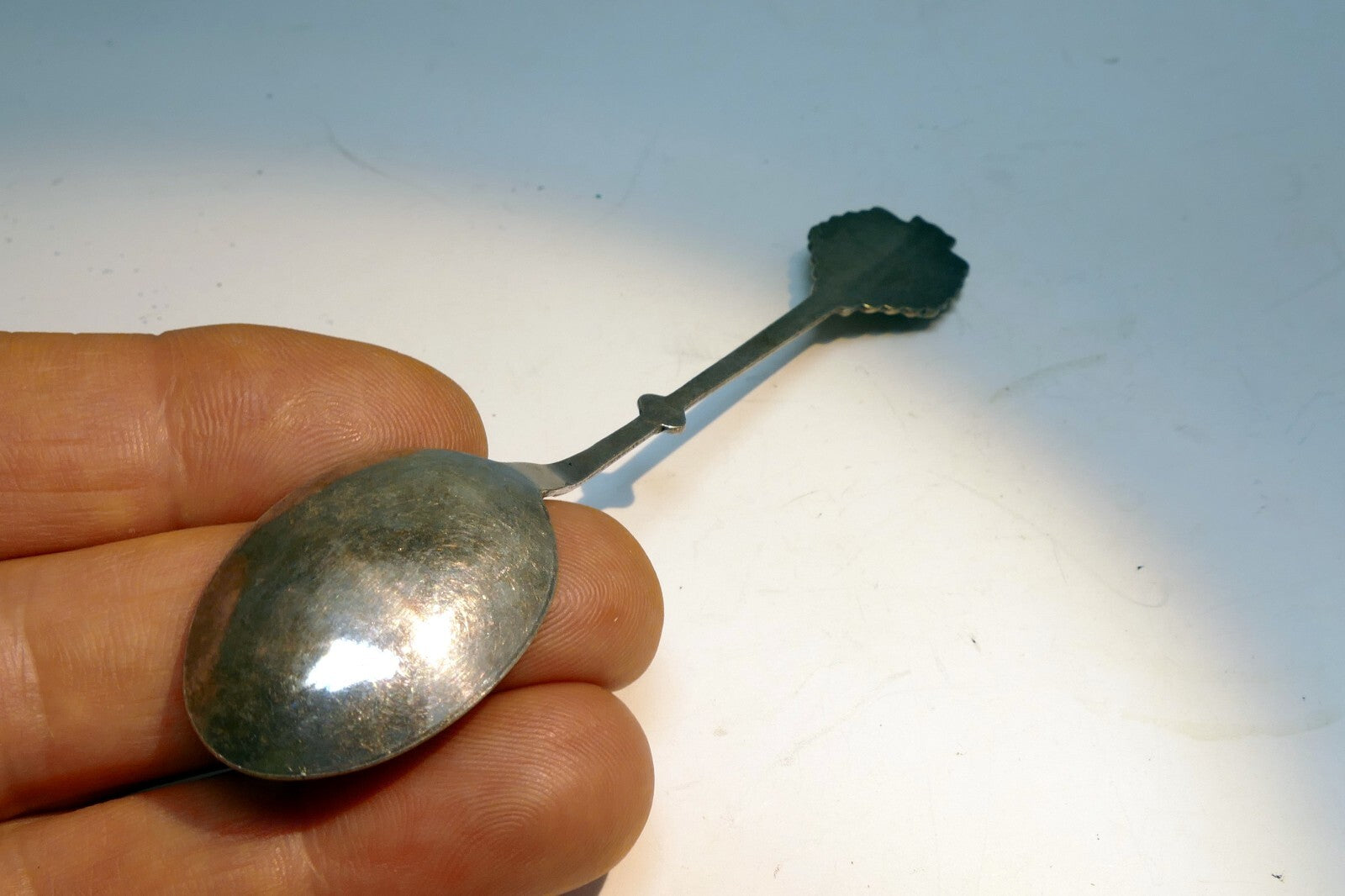 Vintage Souvenir Spoon Collectible Enamaled Davos Switzerland
