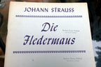 Johann strauss die fledermaus by thomas martin sheet music 1951 vocal chorus