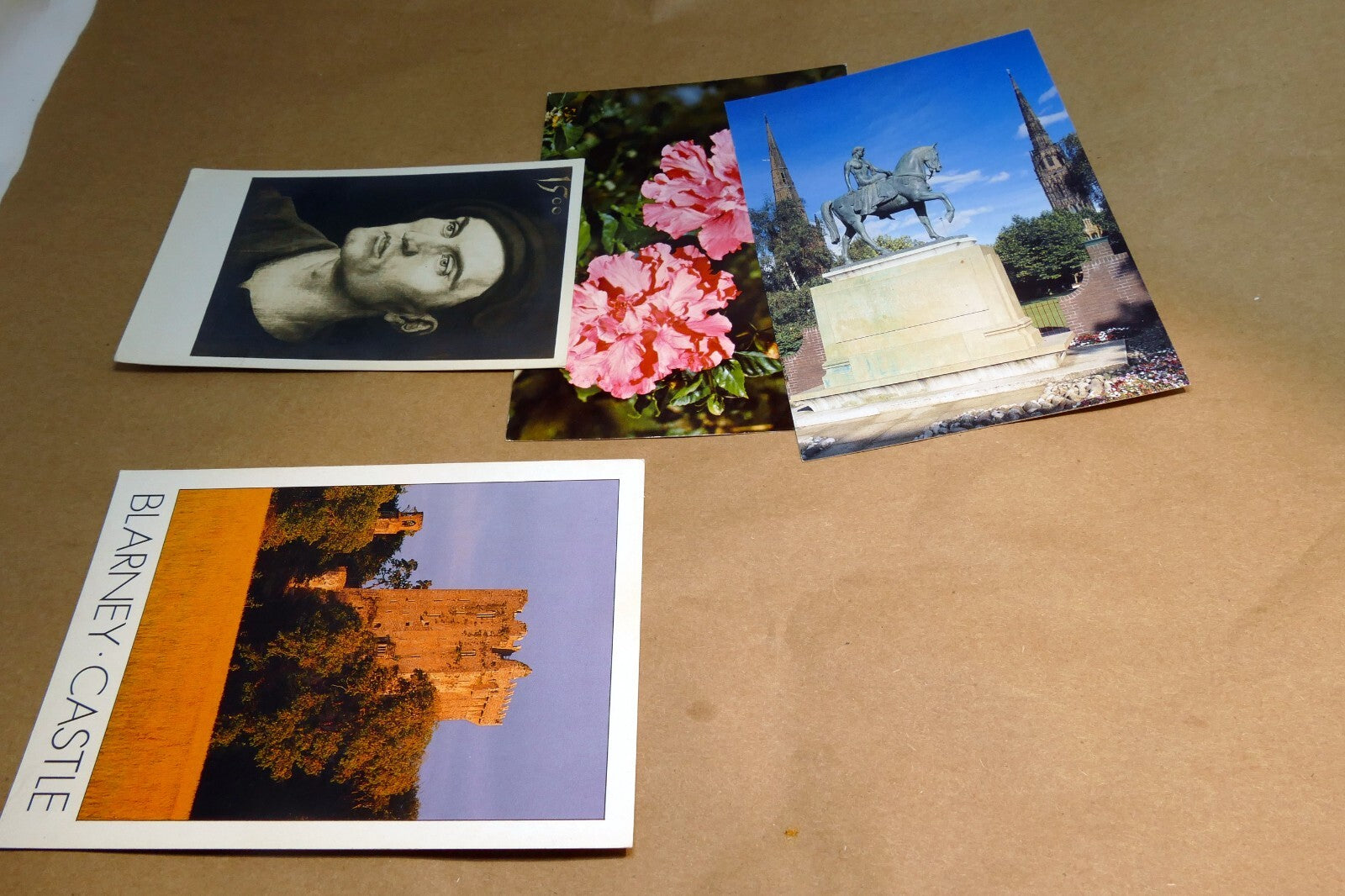 Postcard lot of 5 Ireland Switzerland Italy Europe