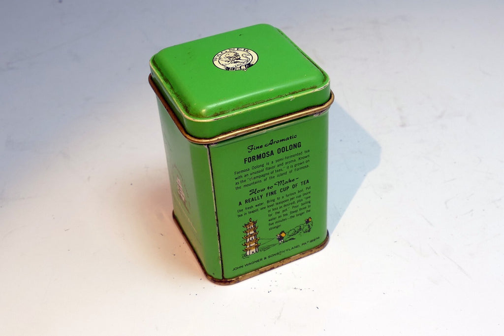 Tea Tin Formosa Oolong by John Wagner & Sons kitchen decor
