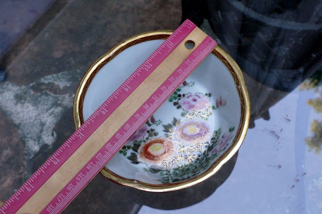Japanese Satsuma Plate Bowl 5.5"