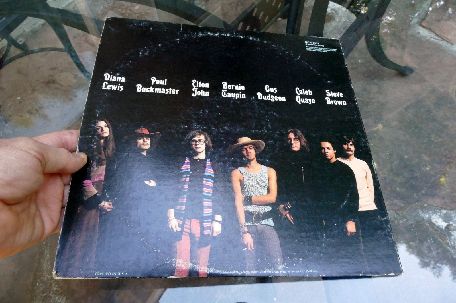 Vintage Elton John, LP Record, Gatefold (1973) MCA-2012 (US 1181)