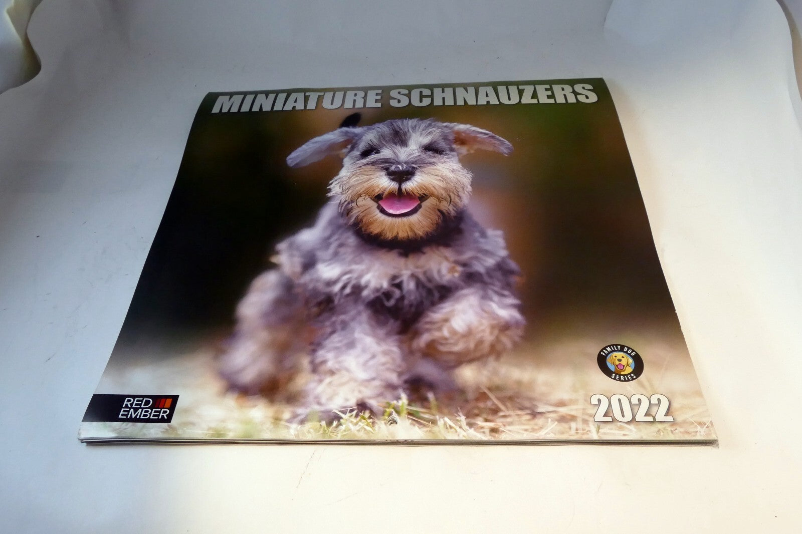 2022 Miniature Calendar puppy dog pics Red Ember family series