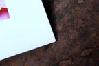 Rose photo art by Christian Sarramon framed with glass 24X10" large collage