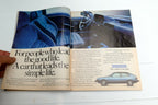 Car & Driver Fuel Economy magazine Feb 1981 Porsche 924 Ford Escort Bonneville