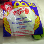 Mcdonald's hot wheels after blast mattel 1994 vehicle   new