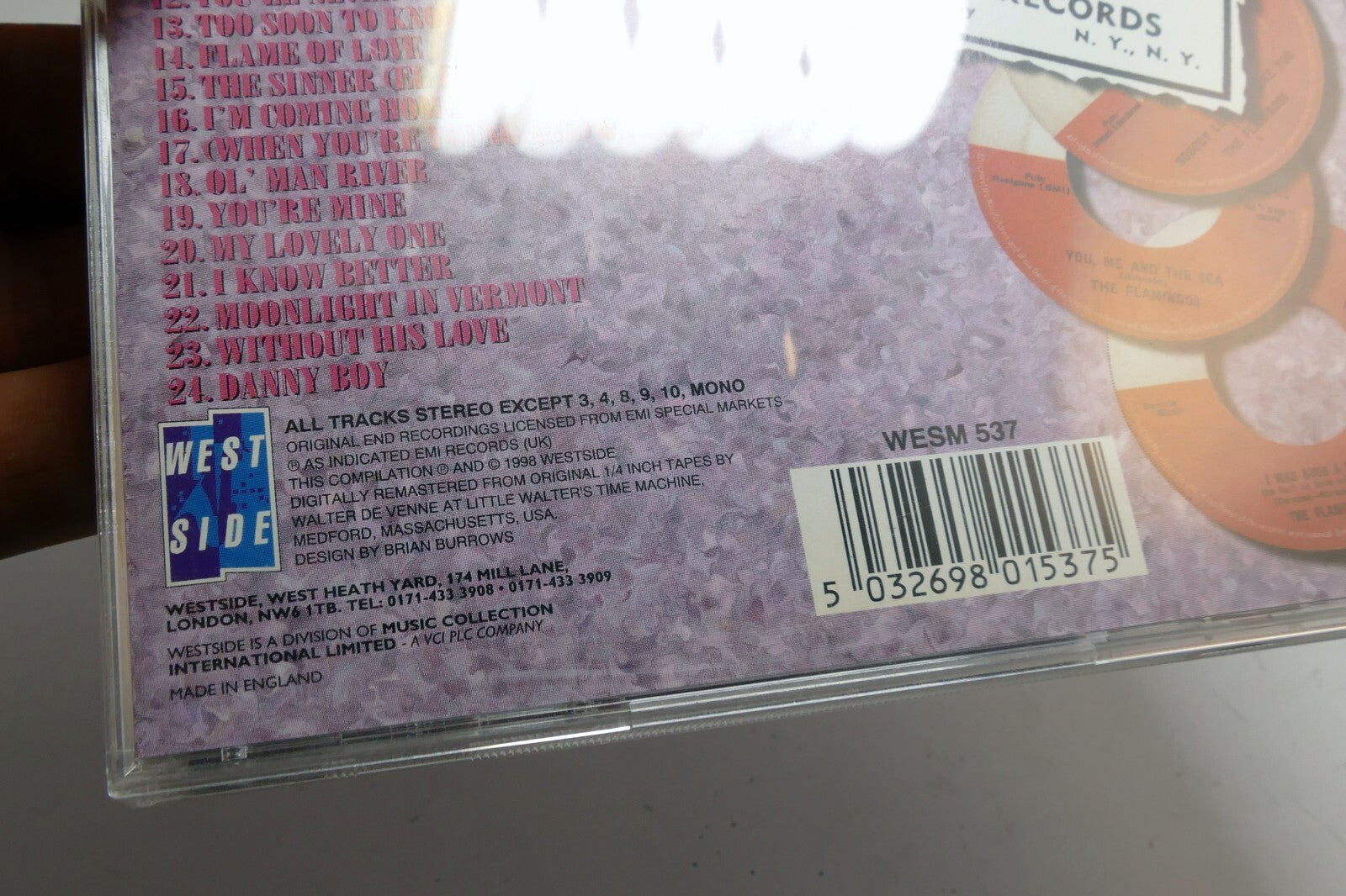 The Flamingos - Requestfully Yours  Sound Of The Flamingos  Audio CD WESM 537