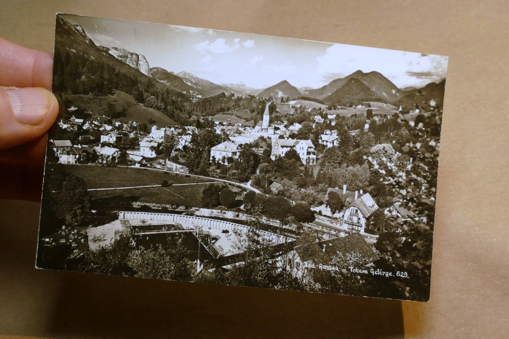 Bad Aussee Totem Gebirge Liezen, Bezirk  Austria 1930's postcard  - unposted