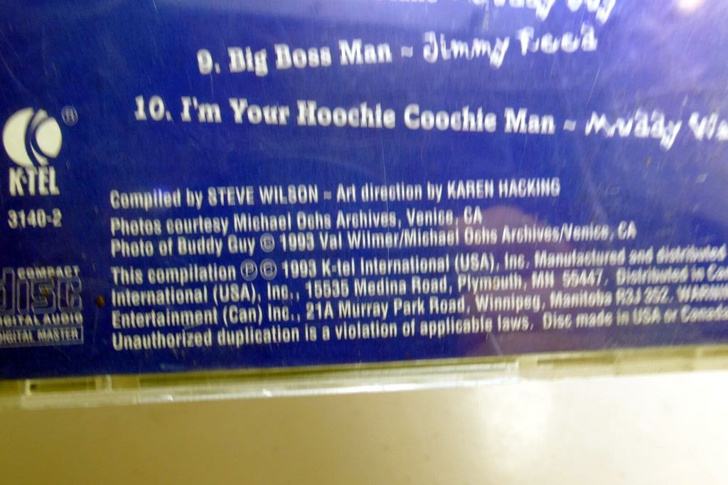 Best of the Blues - Music CD - Various Artists - 1993 3140-2 K-TEL