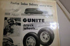 Pontiac sedan 1949 clippings review article Commercial Car Journal