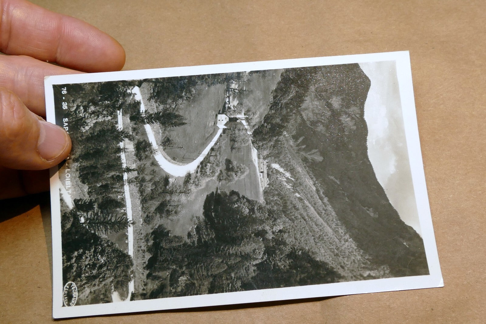 apotnitza Loibta Austria postcard 1940's  - unposted