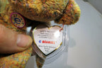TY Beanie Babies E "Speckles" USA 2000 Teddy Bear 8" new unused with tag