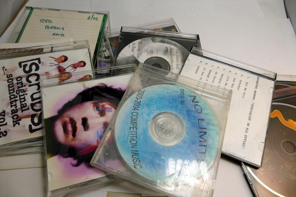 LOT of 22 Loose Music Audio Cds (Discs Only)  Rock Jazz world mix assortment