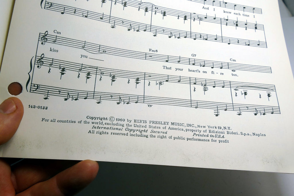 Surrender De Curtis Doc Pomus Mort Shuman  sheet music 1960