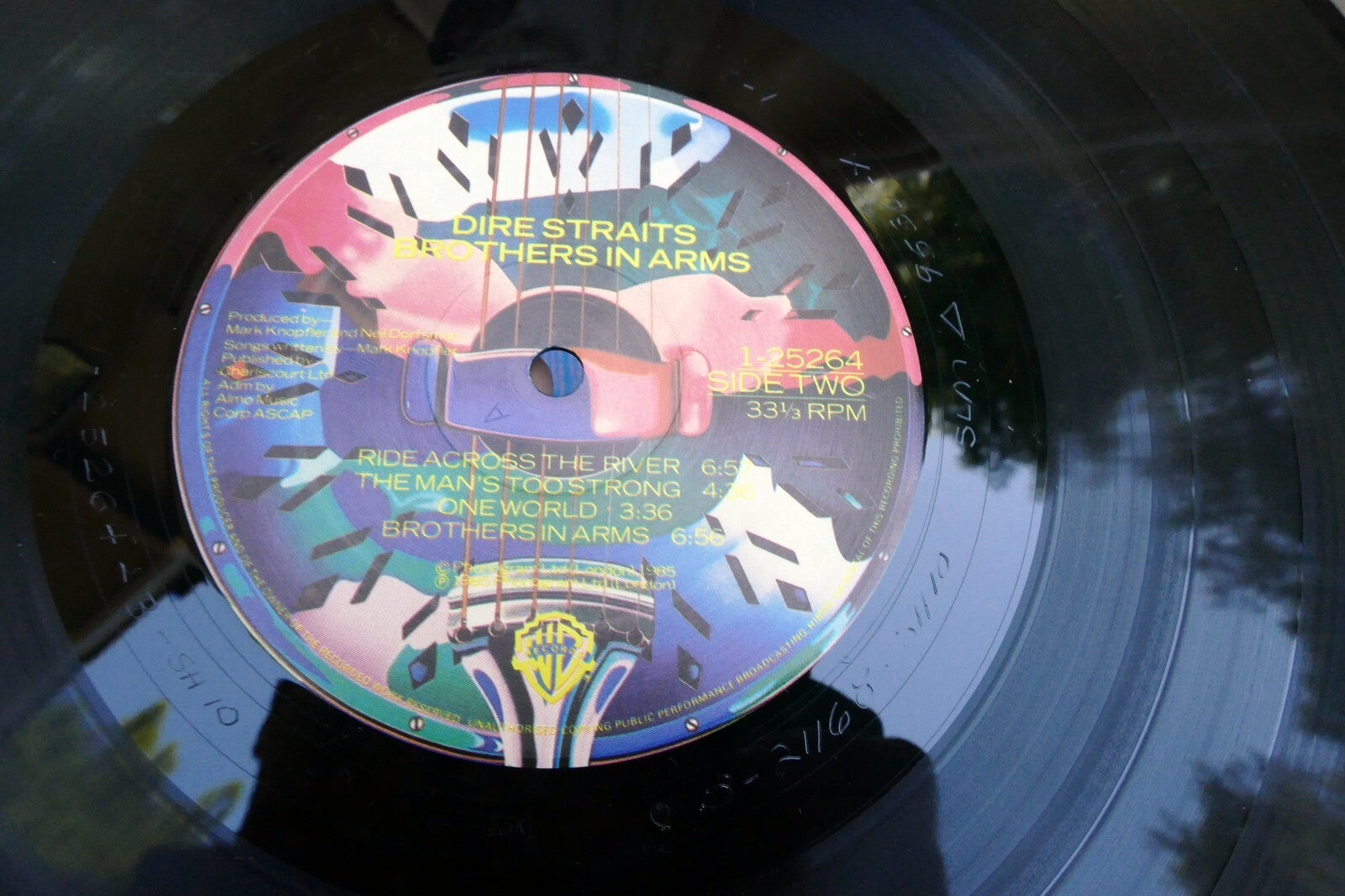 Dire Straits "Brothers in Arms" Warner Bros. Records  1- 25264 Vinyl LP  1985 or