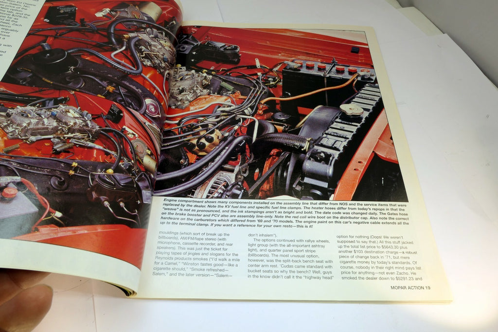 MOPAR Action Magazine  june  2005 Unrestored Hemi 1969 Charger 500 Nascar