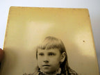 Picture of Girl VINTAGE ANTIQUE Photograph 4X6" 1880's Pearl Weidman Kansas City
