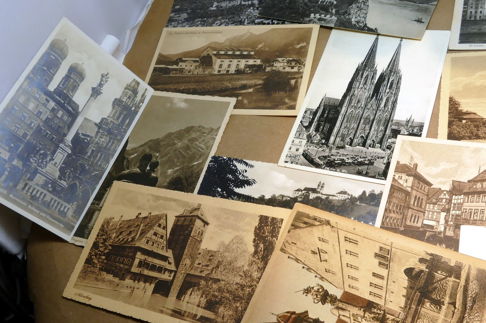 Germany Austria Unposted Postcard Lot pack of 19 from 1920's 1930's