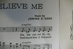 They Didn't Believe Me 1914 by Jerome Kern from "The Girl From Utah" musical
