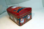 Greenbrier Chocolates Christmas Eve Tin empty container Santa Claus Rudolph Deer