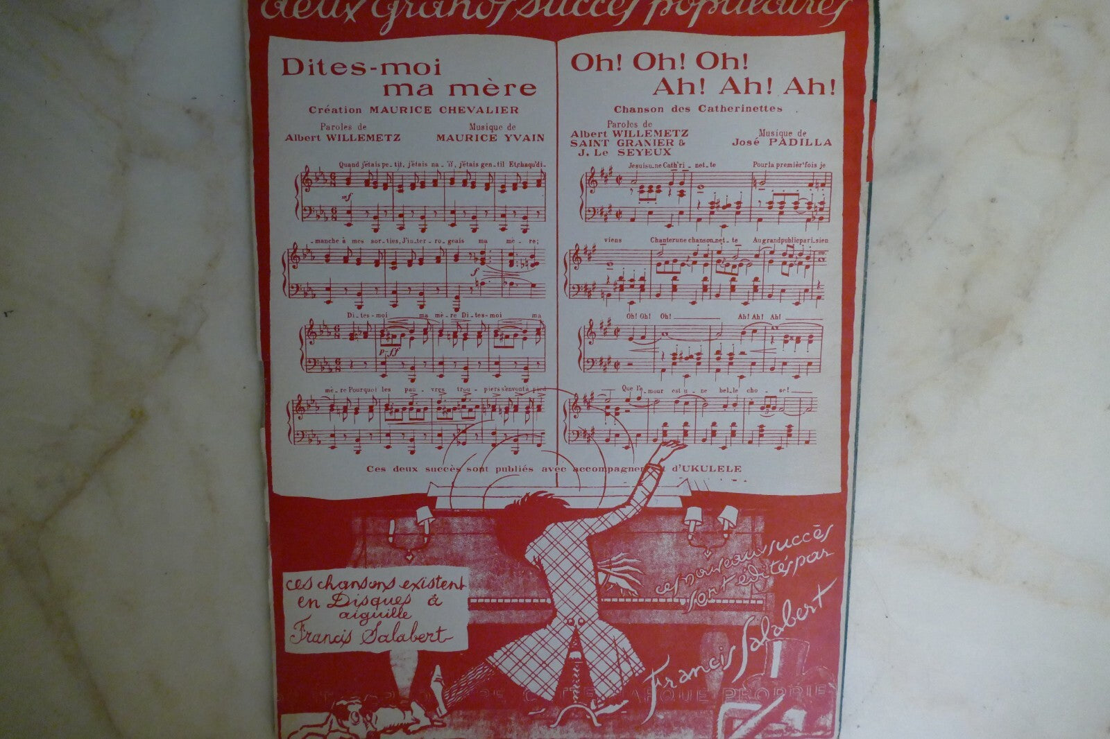 Ca... C'Est Paris 1927, Jose Padilla, Lucien Boyer and Jacques-Charles