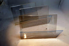 Lot of 3 Pack PICTURE FRAME Horizontal Acrylic Desktop 6"x4" Clear
