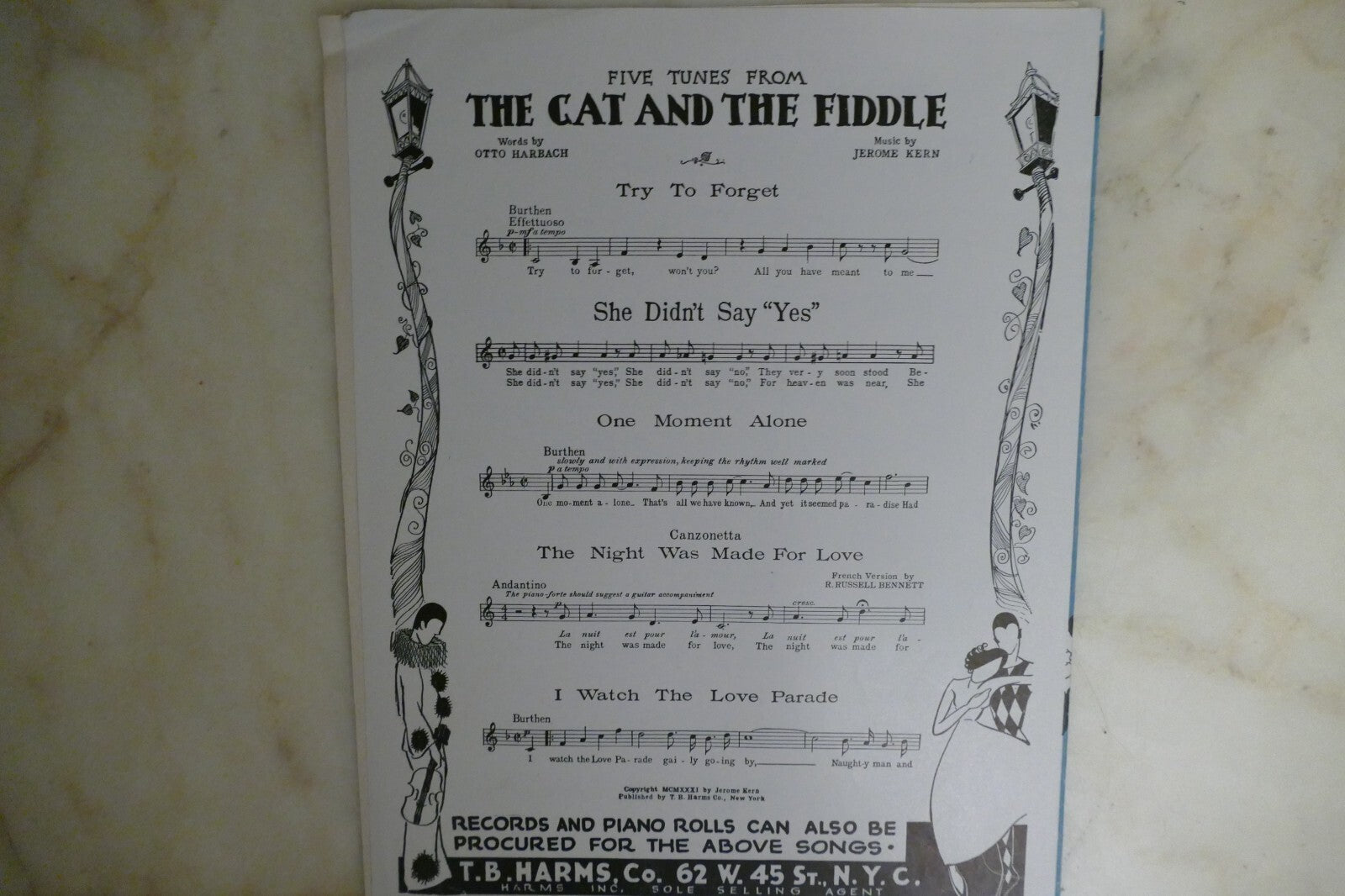 When The Spring Is In The Air1932 by Jerome Kern from "Music In The Air" musical