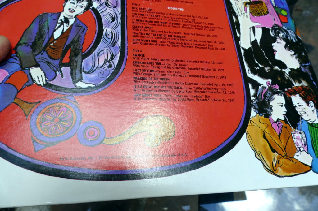 Judy Garland Collectors Items 1936-1945  two Vinyl LP  MCA 2-4046 Factory 1973