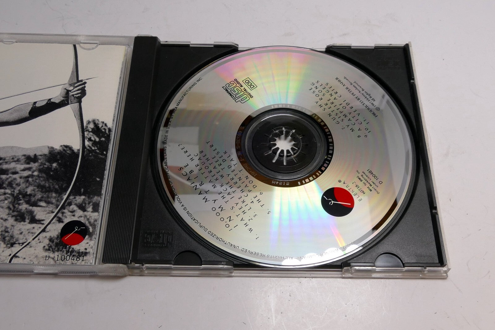 10,000 Maniacs : In My Tribe CD (1987) 9 60738-2 Elektra/ Asylum Records