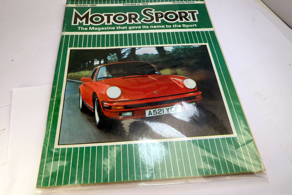 Motor Sport Magazine October 1983