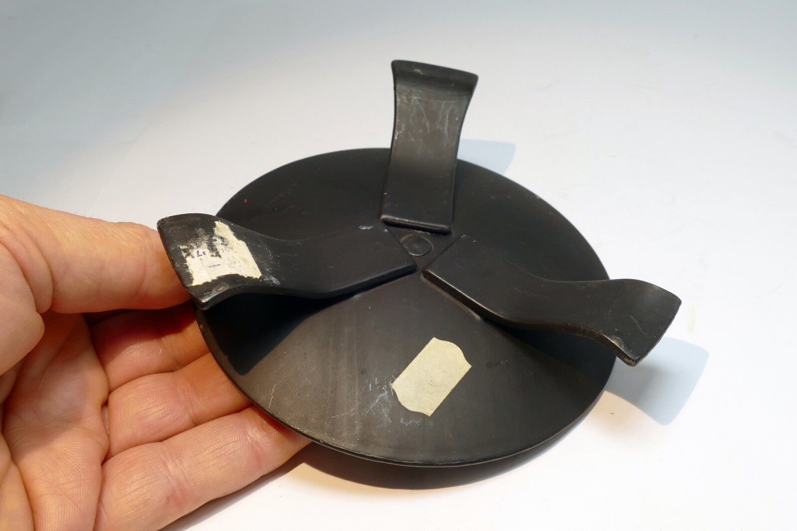 Made In Austria Metal Candle Holder 5"  Black votive outdoor