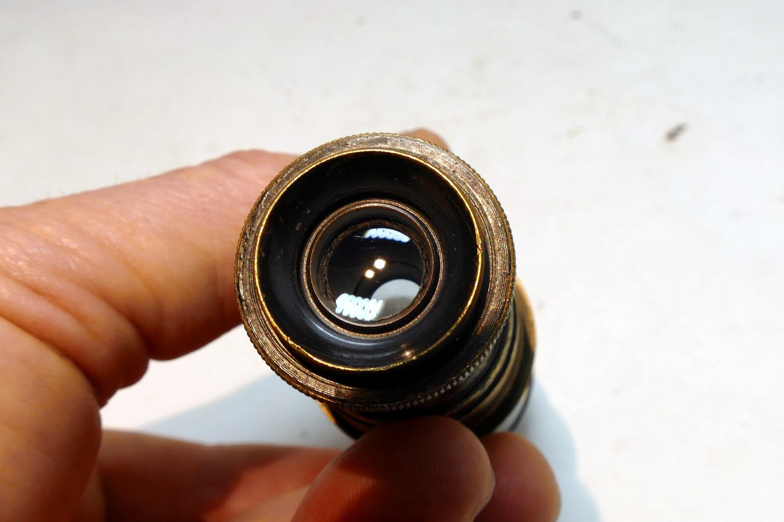 Antique Telescope Brass Nautical Spyglass 19th century compact