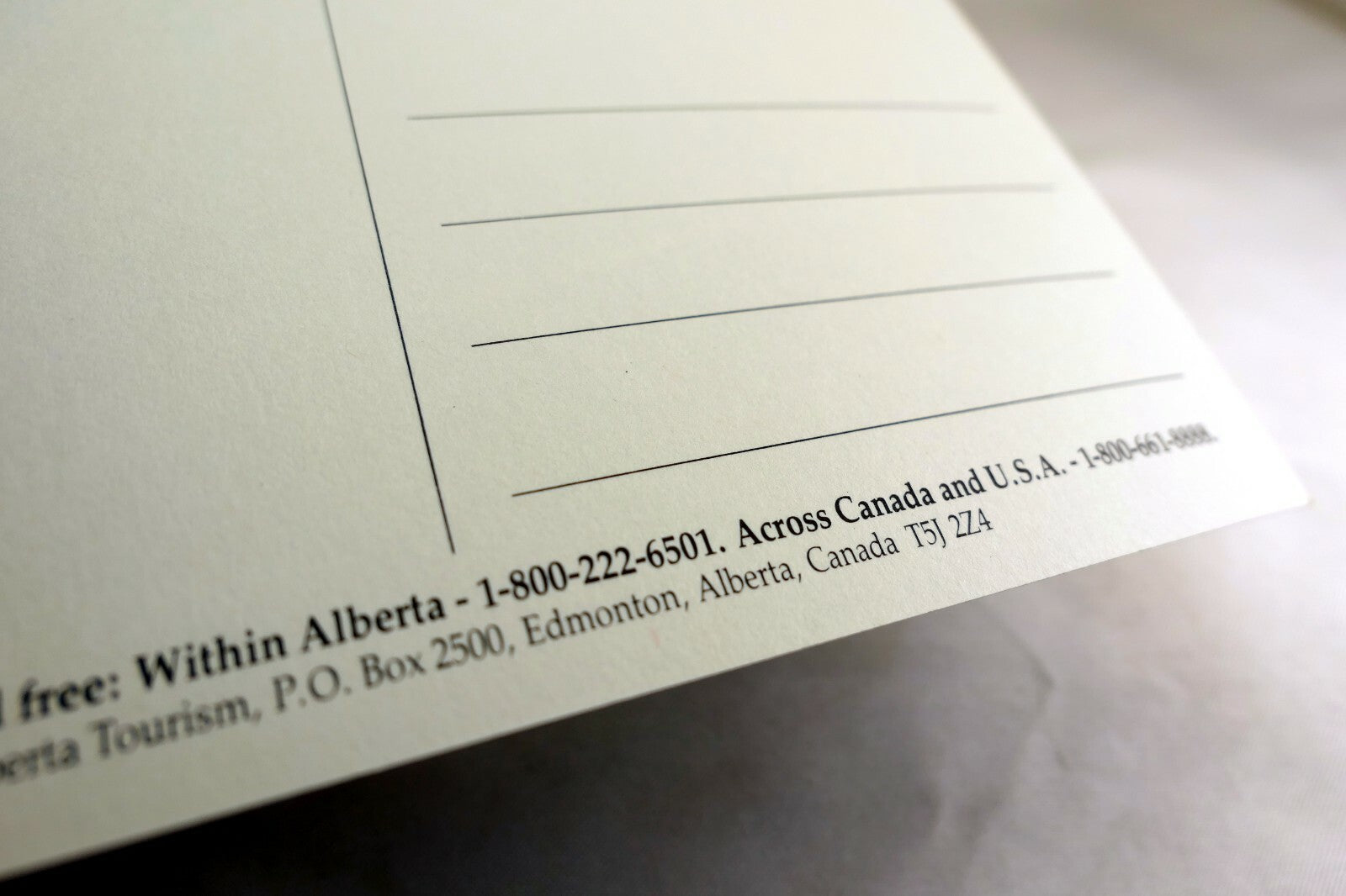 Calgary Skyline City Downtown Alberta  Canada Postcard 1970's vintage unposted