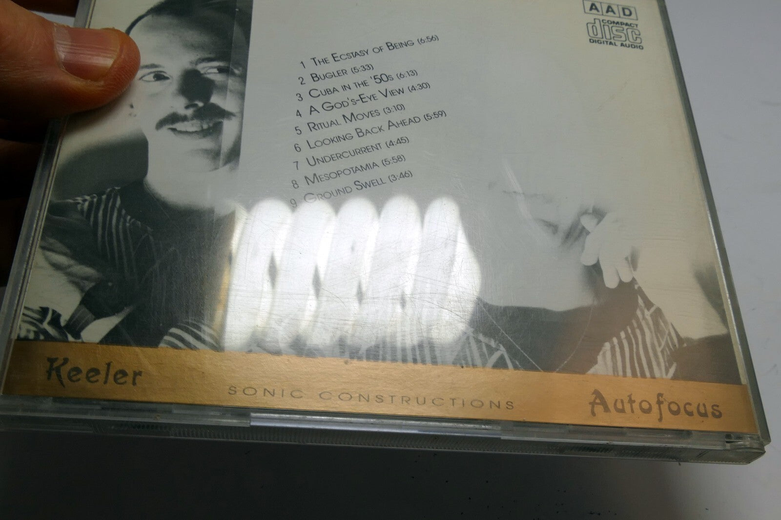 Keeler – Autofocus CD Audio  Water Horse Music GOP CD1 1988 Keith Keeler Walsh