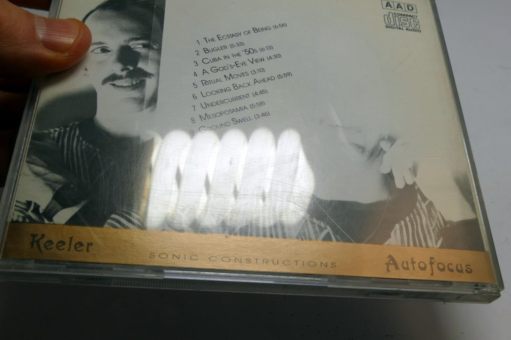 Keeler – Autofocus CD Audio  Water Horse Music GOP CD1 1988 Keith Keeler Walsh