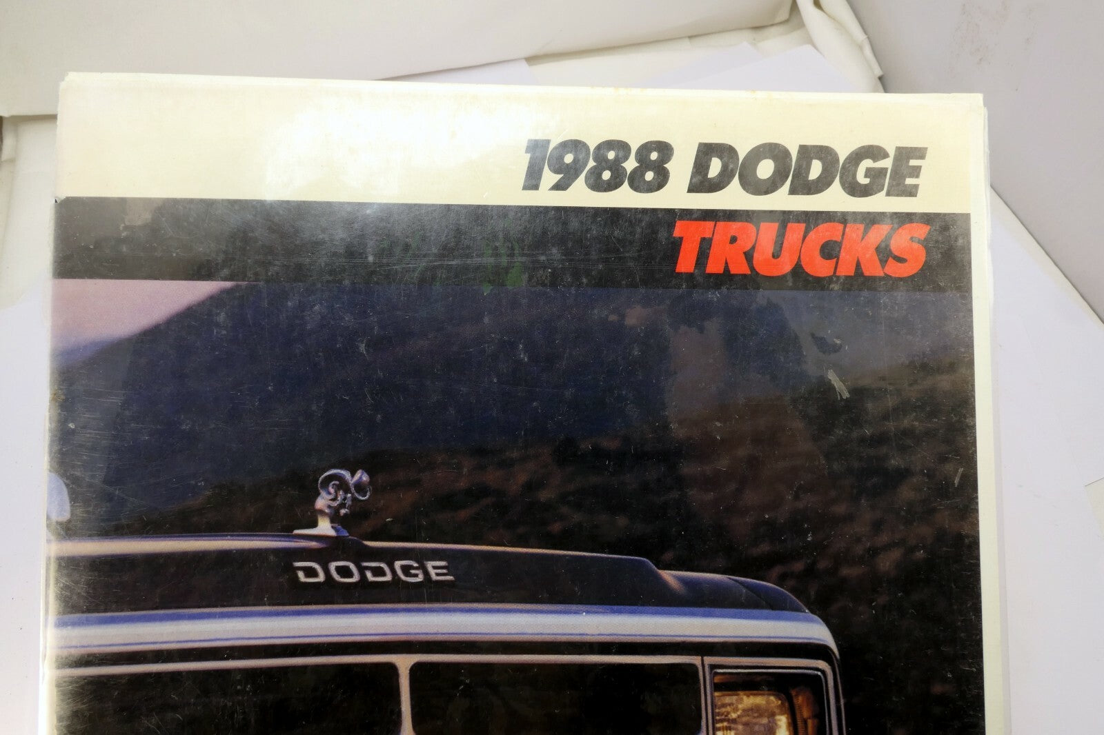 1988 Dodge Trucks  Raider RAM 50 4X4 advertisement ad from magazine clipping