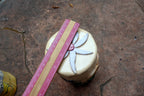 Angela Kung Clay Signed Vase with lid container earbs healing